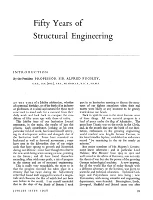 Fifty Years of Structural Engineering