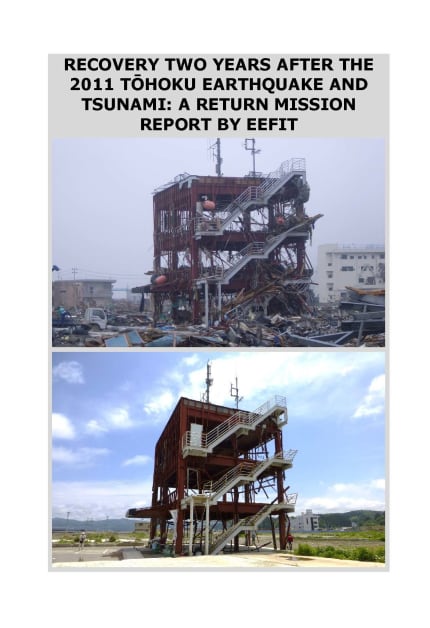Eefit Mission Report Recovery Two Years After The 2011 Tohoku