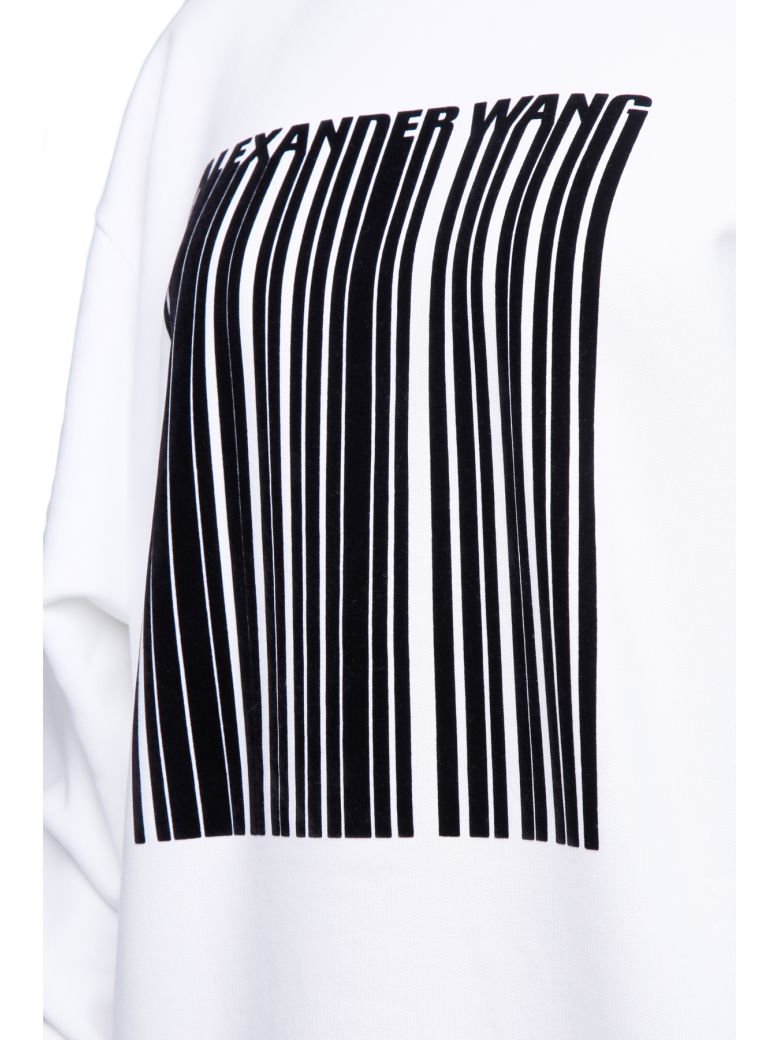 alexander wang credit card sweatshirt