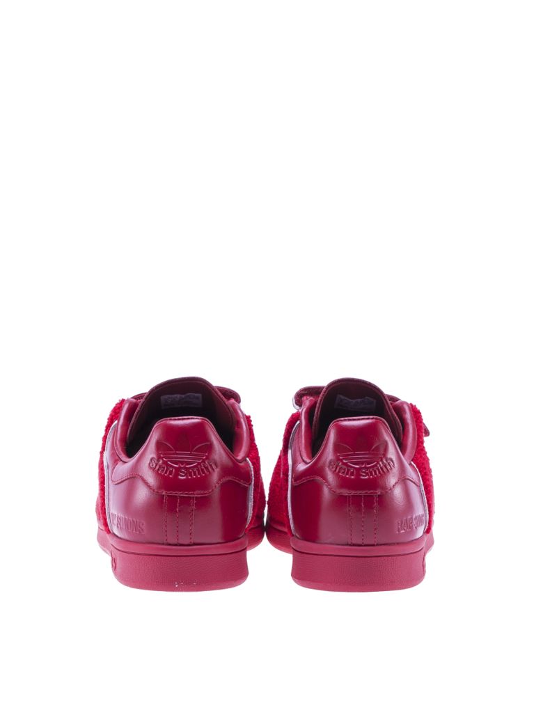 raf simons adidas red