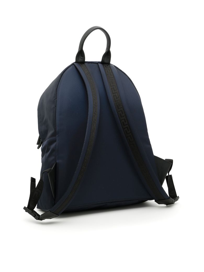 VERSACE Palazzo Medusa Backpack in Royal Blue | ModeSens