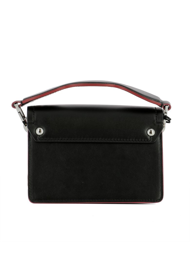 PAULA CADEMARTORI Black Leather Handle Bag | ModeSens