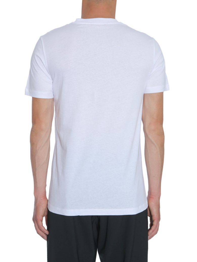 MCQ BY ALEXANDER MCQUEEN Swallow Printed Cotton Jersey T-Shirt in White ...