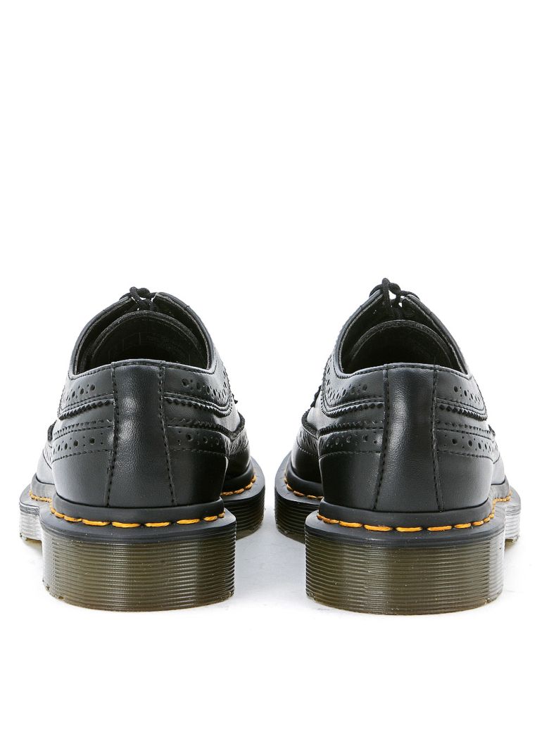 DR. MARTENS Dr Martens Black Lace Up Brogue Shoes in Nero | ModeSens