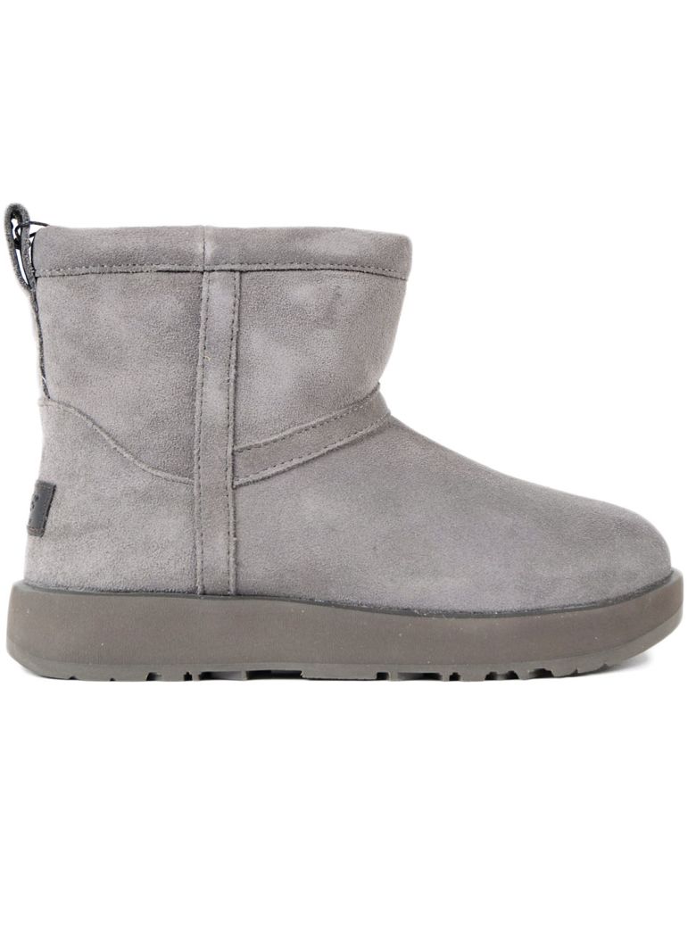 UGG Classic Mini Ankle Boots in Grey | ModeSens