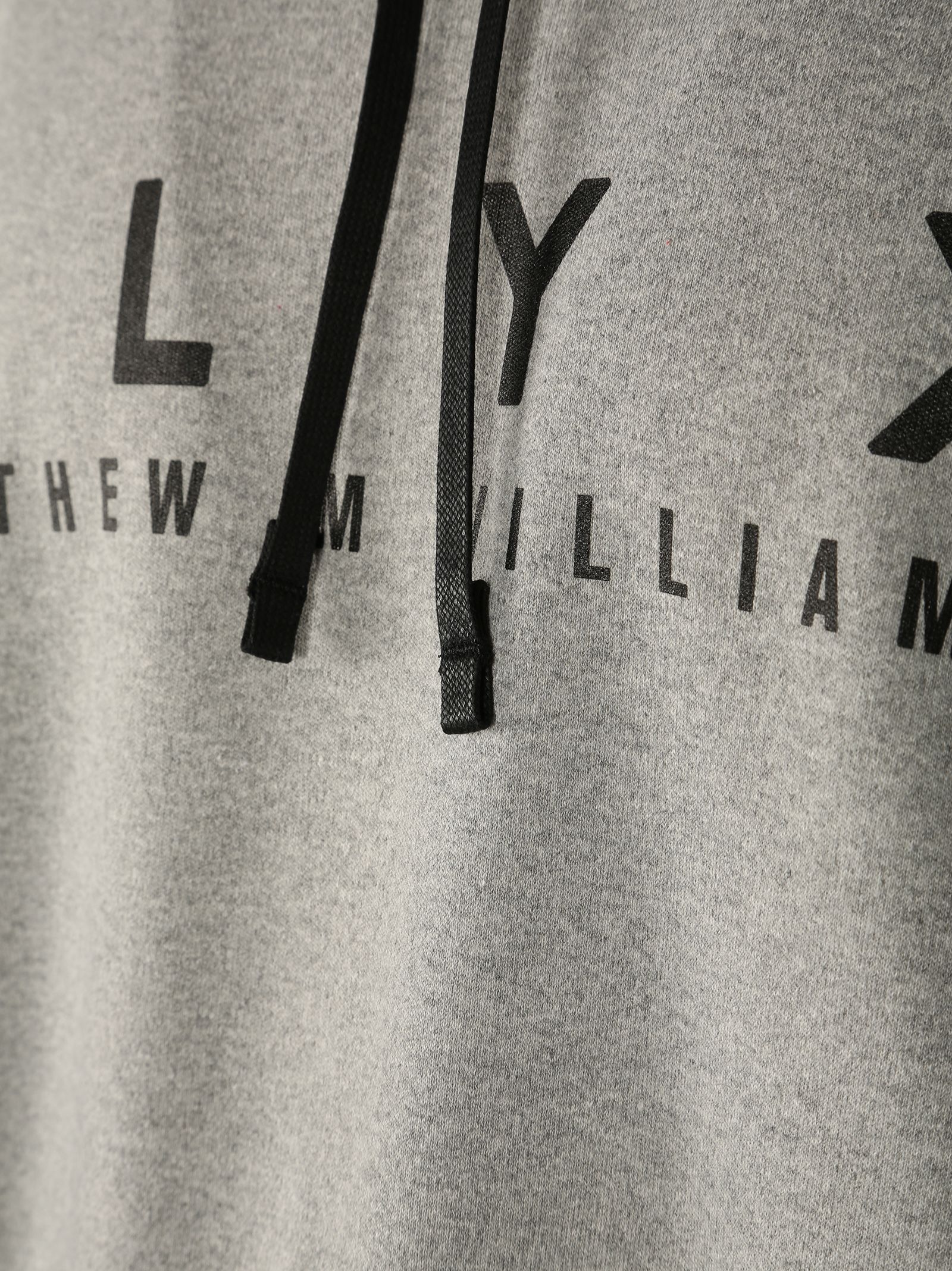 alyx logo print hoodie
