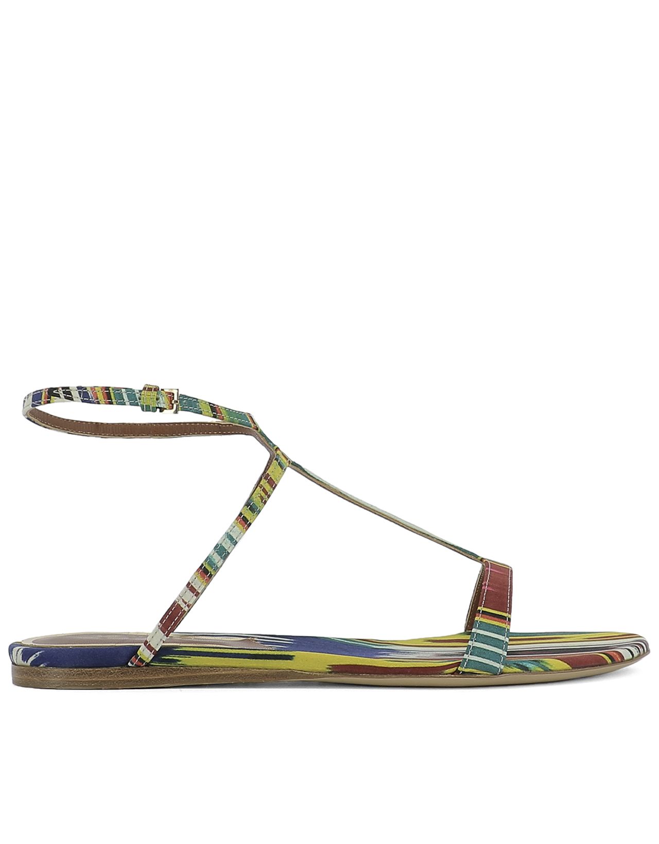 ETRO Multicolor Fabric Sandals | ModeSens