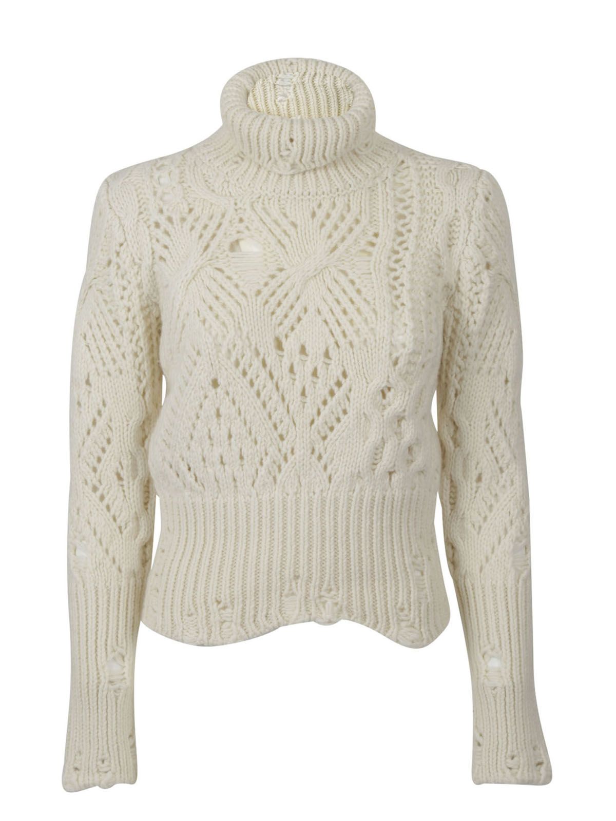 Dondup Cropped Sweater, Corda | ModeSens