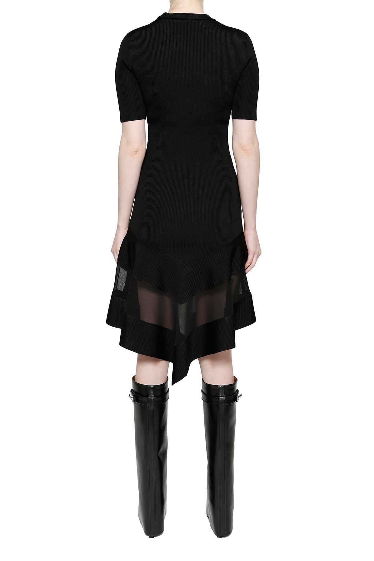 Givenchy - Givenchy Stripe Dress - Black, Women's Dresses | Italist