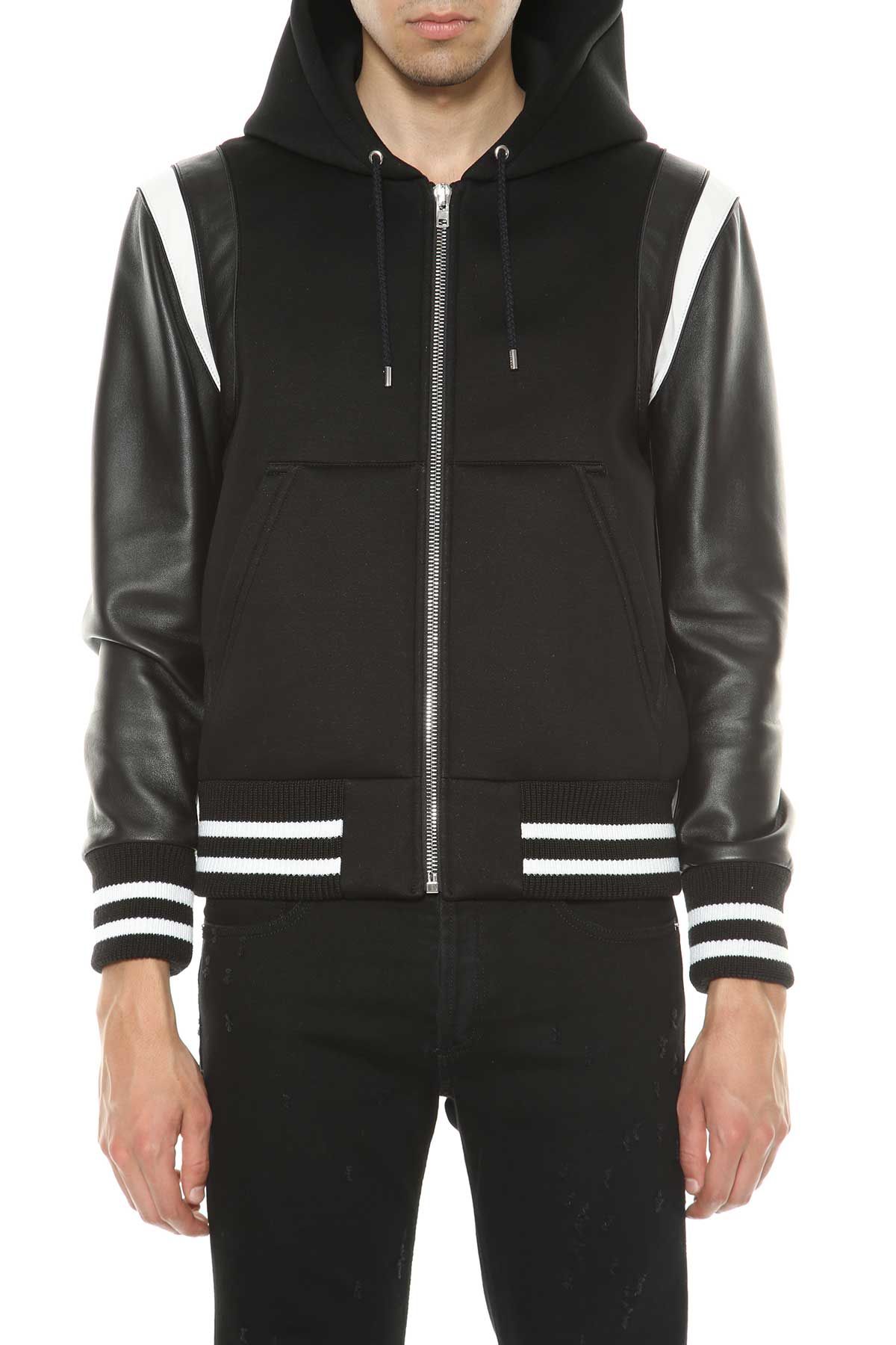 Givenchy - Givenchy Bomber Jacket With Logo - 17F0302443 001, Men's ...
