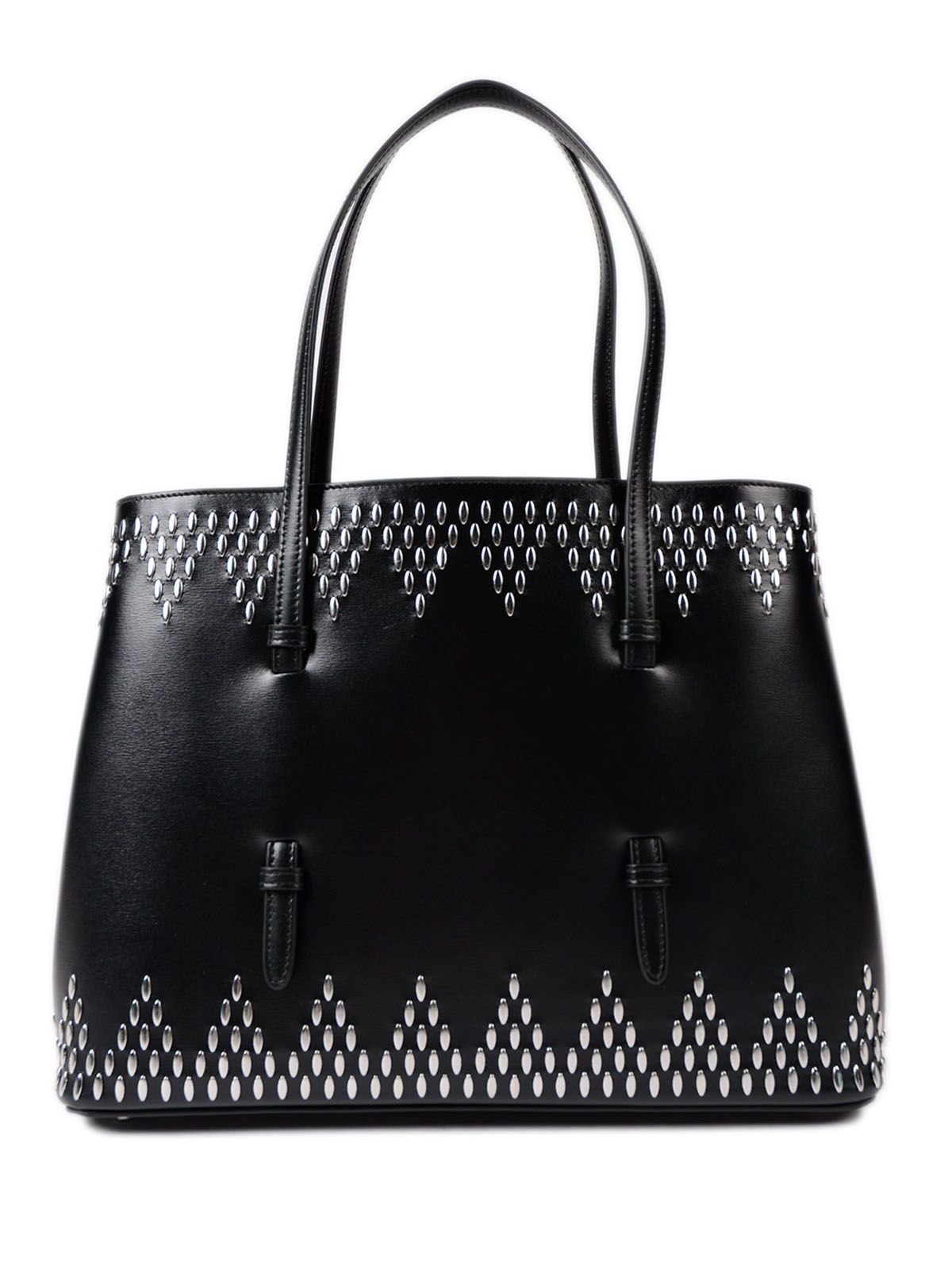 Alaia - Alaia Shopping Bag - Cblack, Women's Bags | Italist