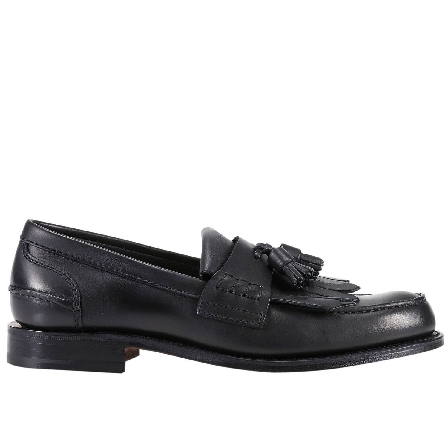 CHURCH'S LOAFERS SHOES MEN CHURCHS, BLACK | ModeSens