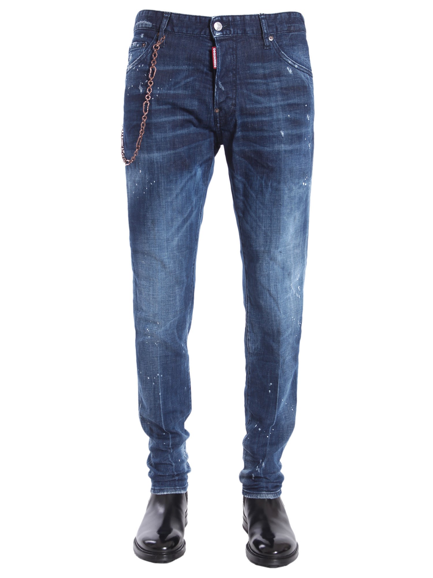 Dsquared2 Cool Guy Jeans With Keyholder In Blue | ModeSens