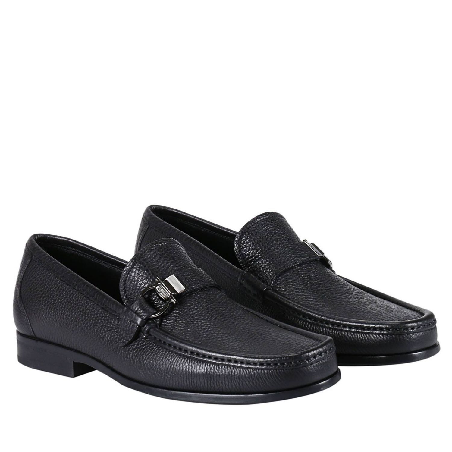 Salvatore Ferragamo - Loafers Shoes Men Salvatore Ferragamo - black ...