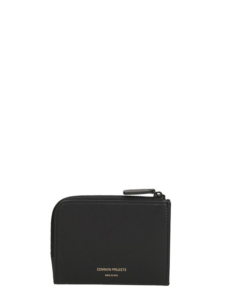 COMMON PROJECTS BLACK LEATHER WALLET,10591665