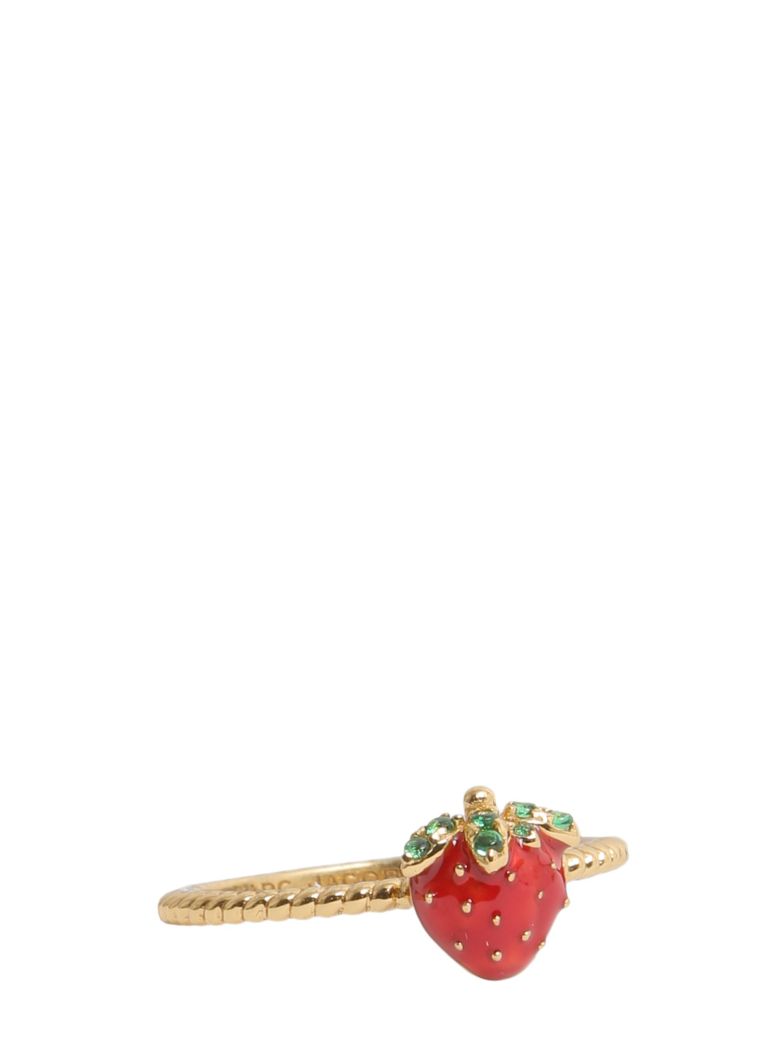 italist | Best price in the market for Marc Jacobs Strawberry Ring ...