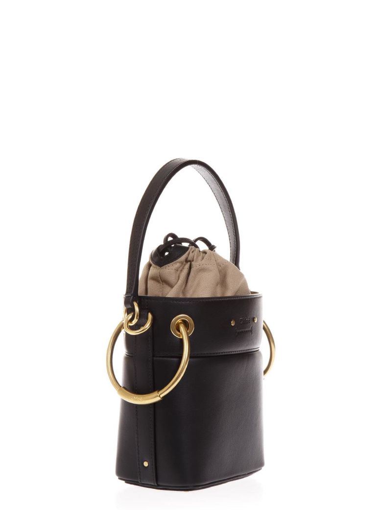 CHLOÉ Chloé Black Duffle Bag In Leather,10631325