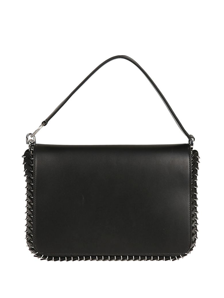 PACO RABANNE RING STUDDED CLUTCH BAG,10594234