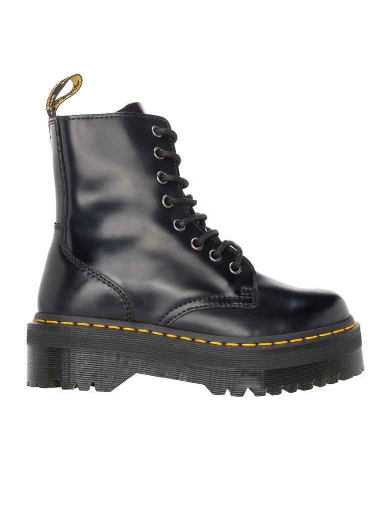 dr martens leona black boots