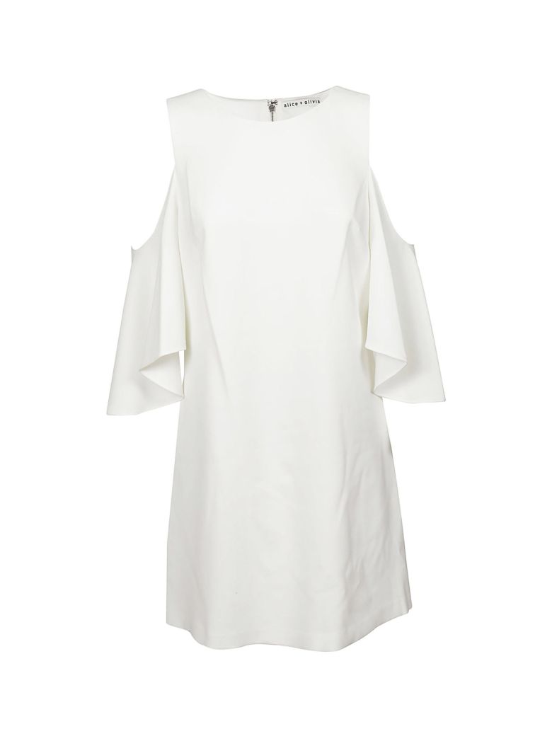 ALICE AND OLIVIA RIPPED DRESS,10580493
