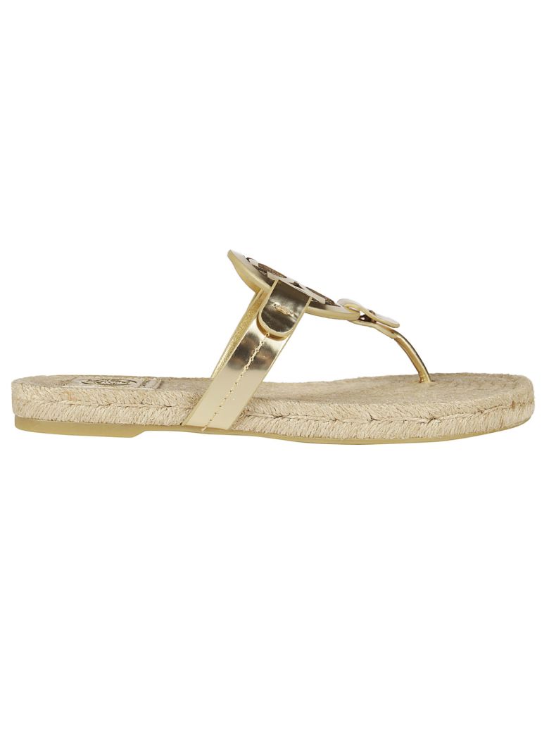 TORY BURCH FEATHER FLAT SANDALS,10592691