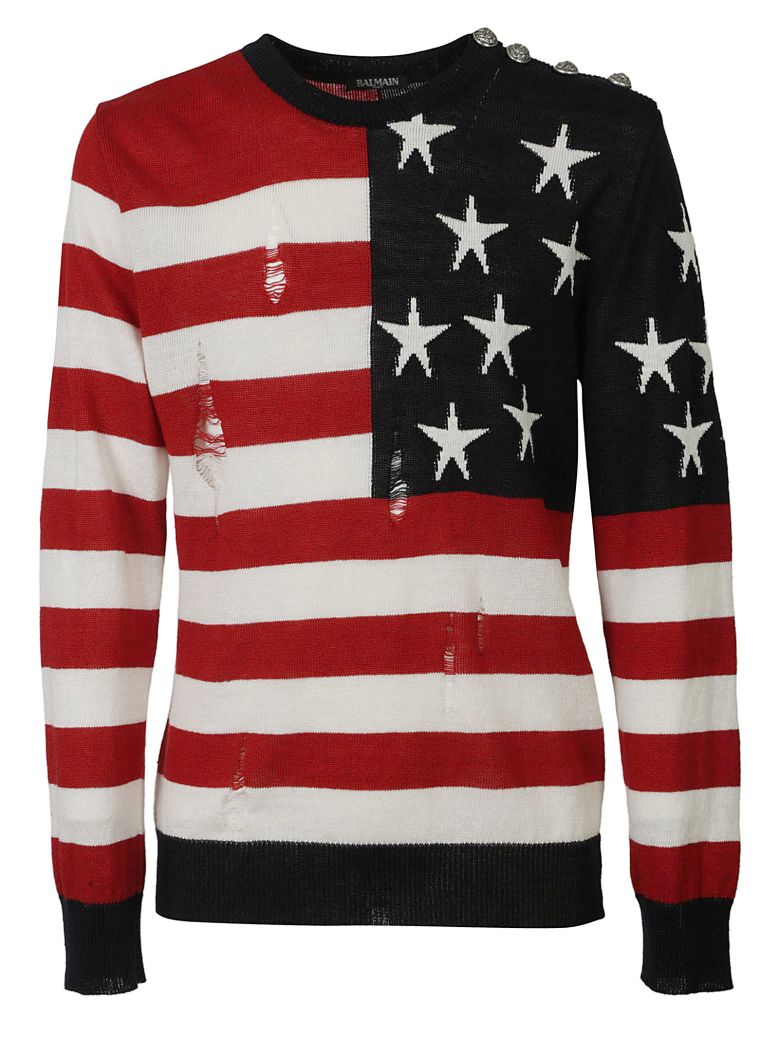 BALMAIN AMERICAN jumper,10594041