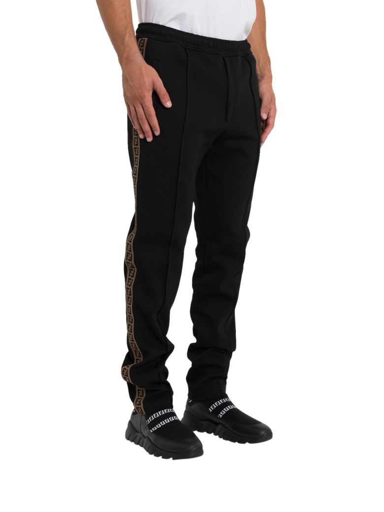 italist | Best price in the market for Fendi Fendi Joggers With Ff Side ...