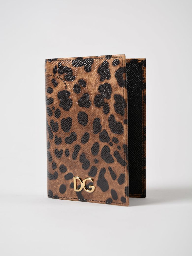 DOLCE & GABBANA DAUPHINE ST. LEO PASSPORT CASE