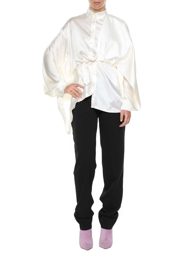 Y/PROJECT SATIN SHIRT,10614644