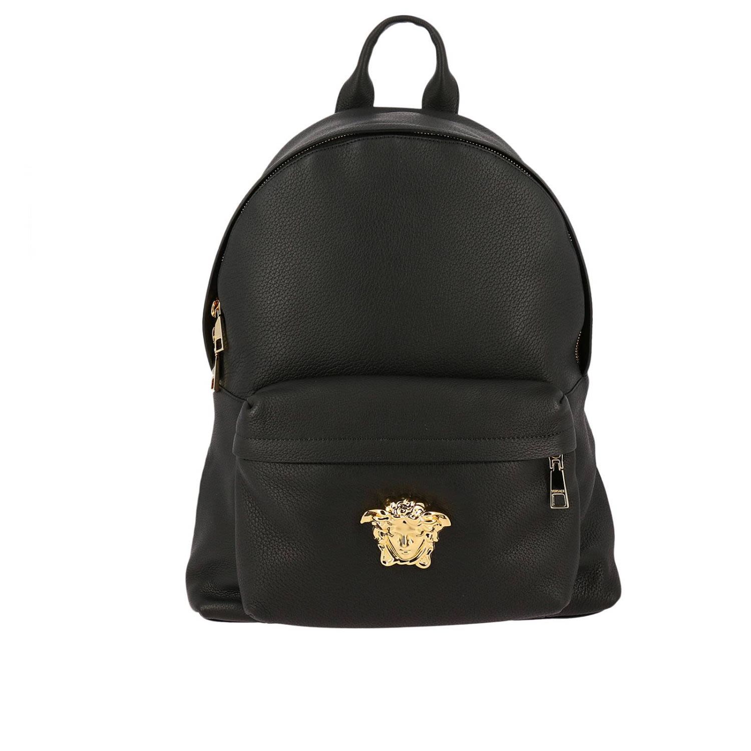 black versace bag