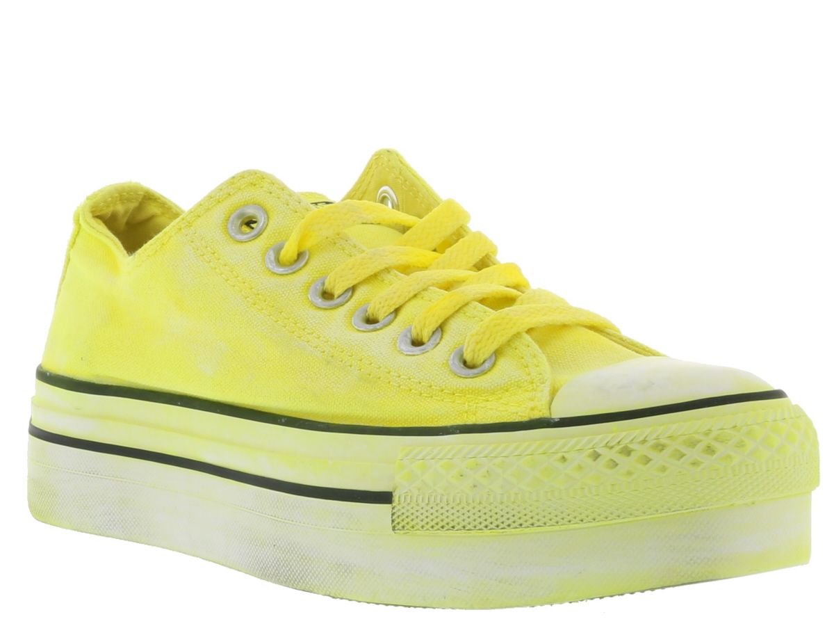black and yellow womens sneakers
