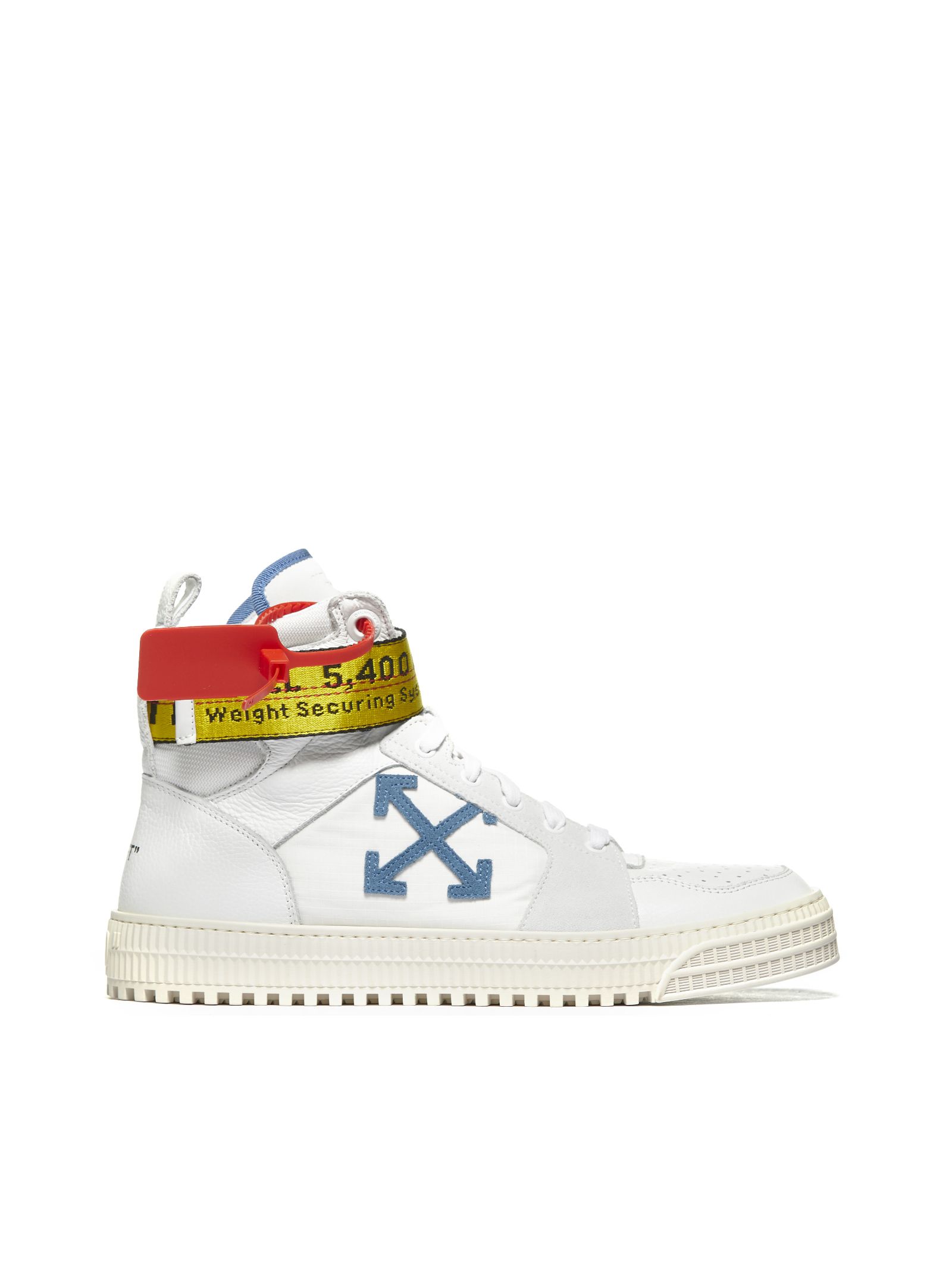 italist | Best price in the market for Off-White Off-white Logo Hi-top ...