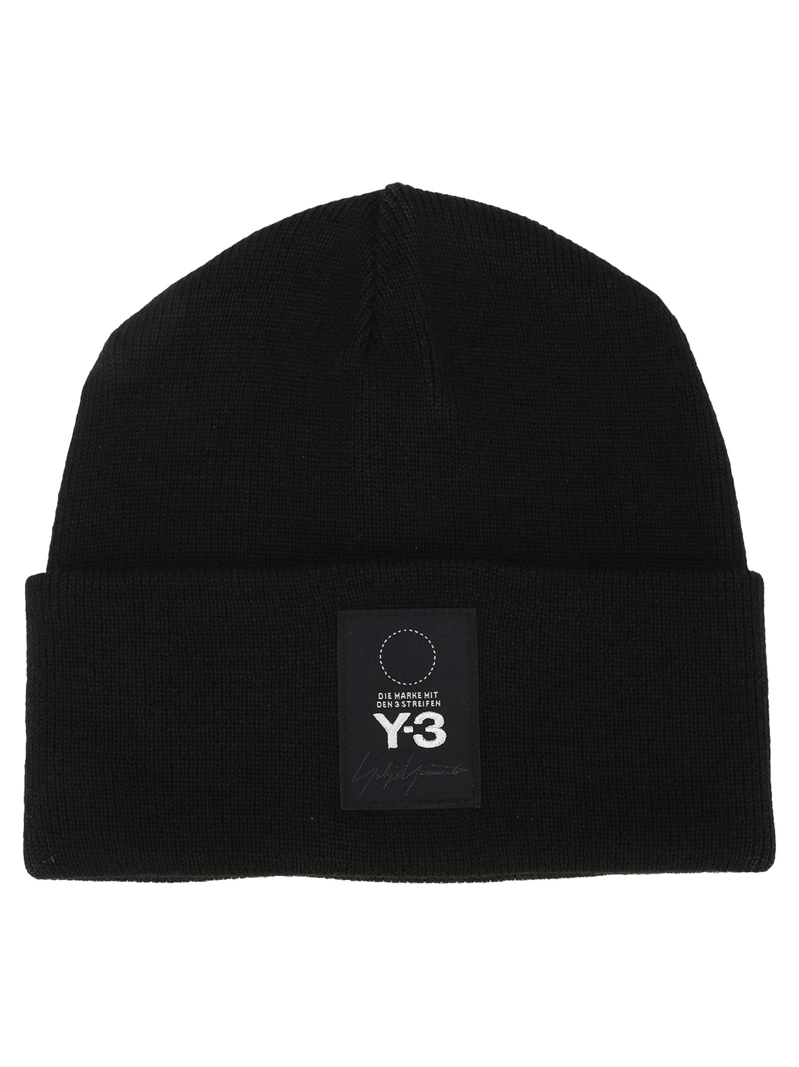 italist | Best price in the market for Y-3 Adidas Y3 Beanie - BLACK ...