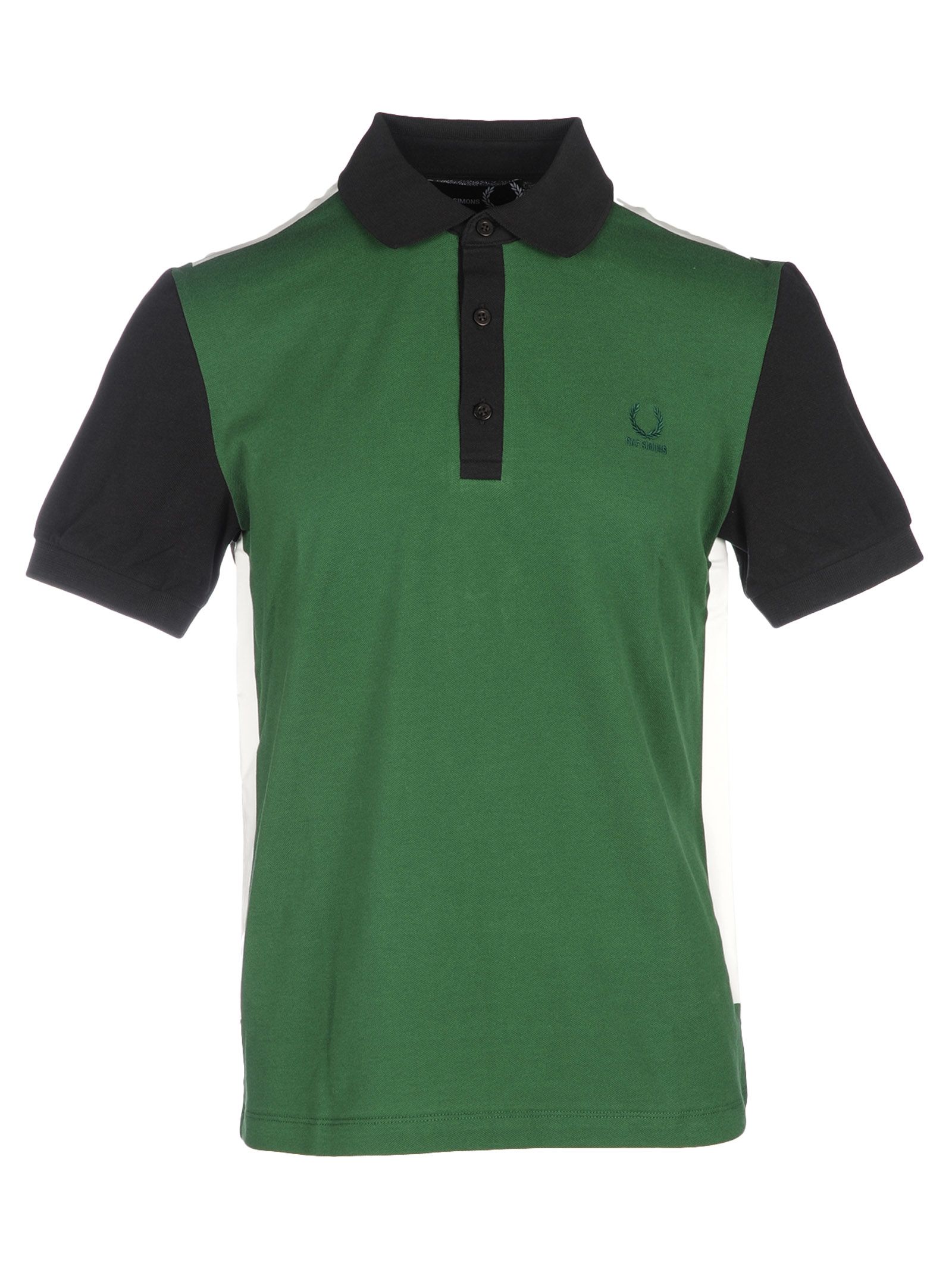 FRED PERRY FRED PERRY RAF SIMONS POLO TAPE SPALLE,10577890