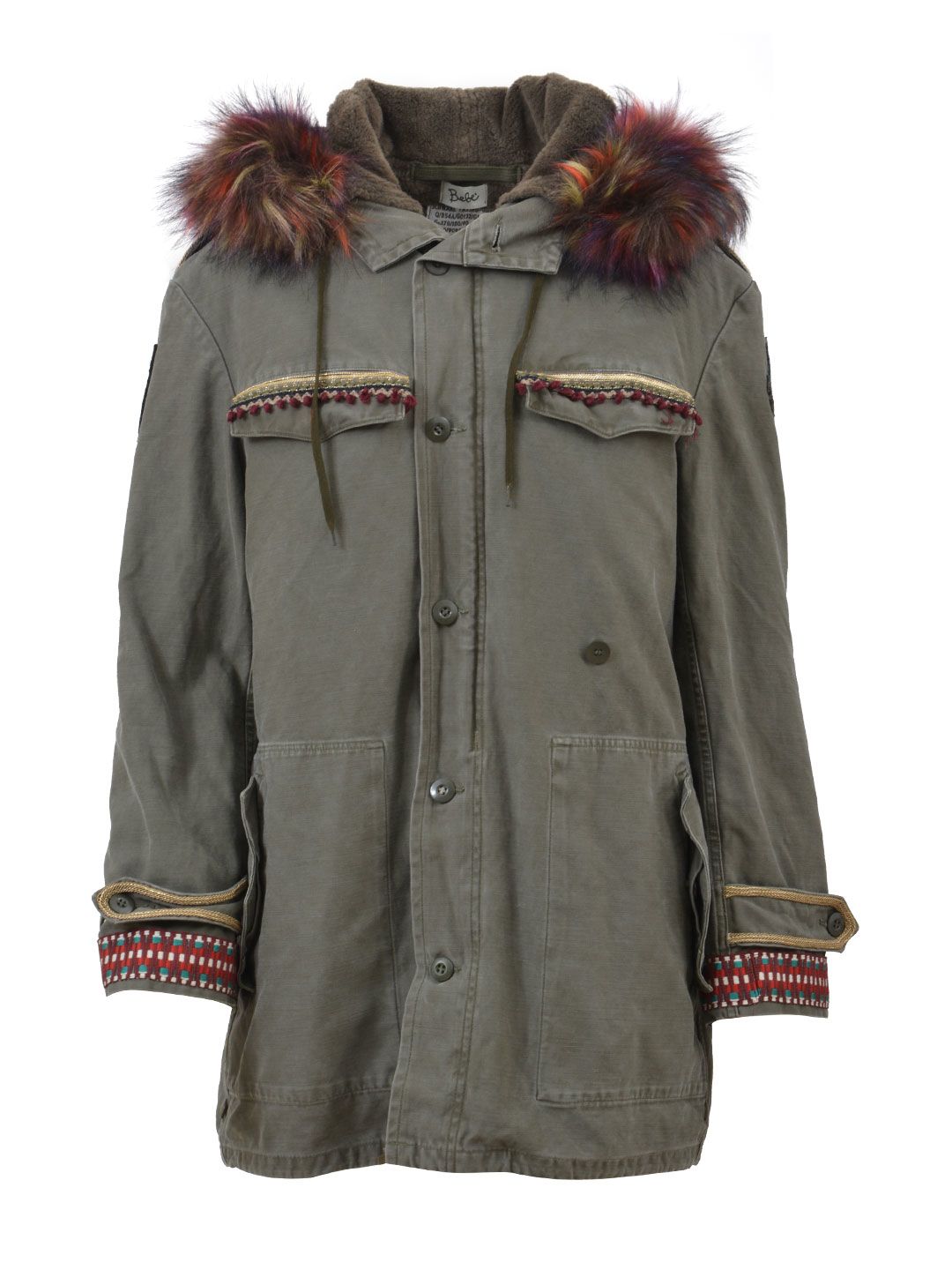 bebe bebe parka coat army s bebe bebe parka coat army s