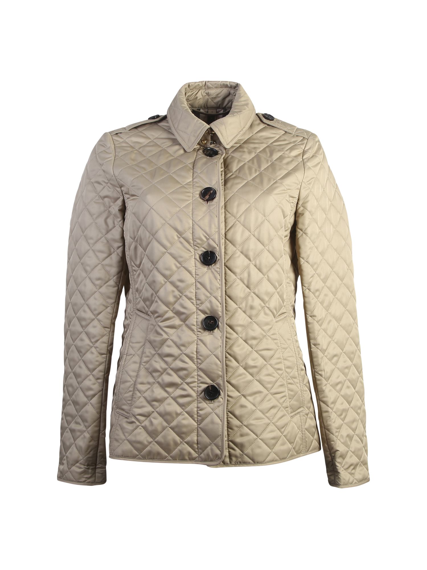 BURBERRY BEIGE ASHURST QUILTED JACKET,10611547