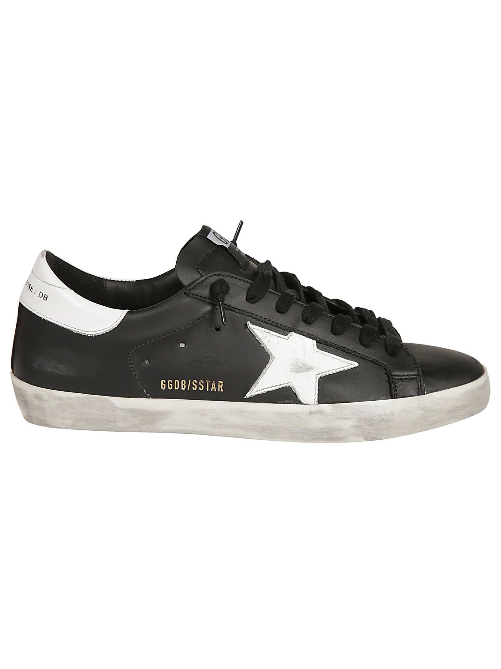 Golden Goose Superstar Sneakers - Black/white star - 10667356 | italist