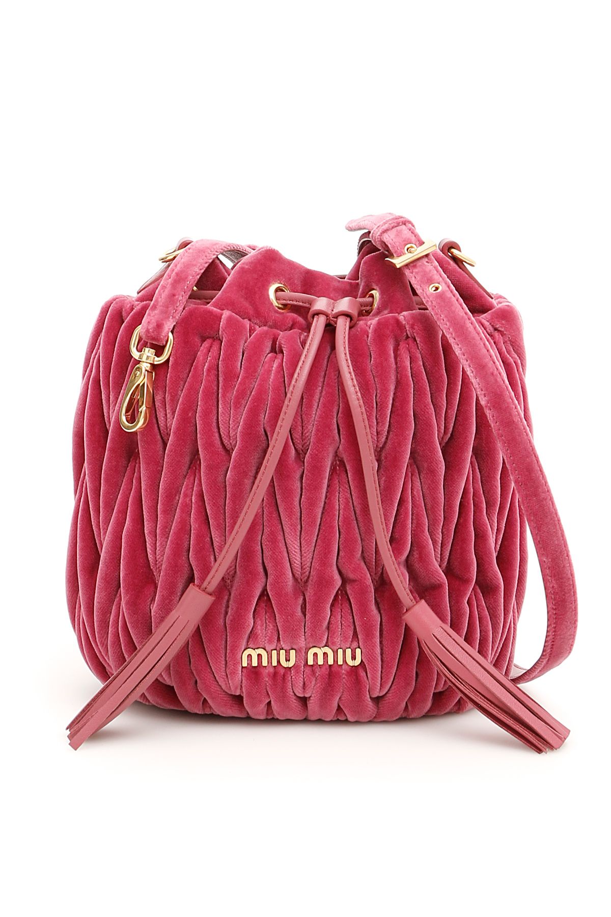 Miu miu velvet bucket bag sale