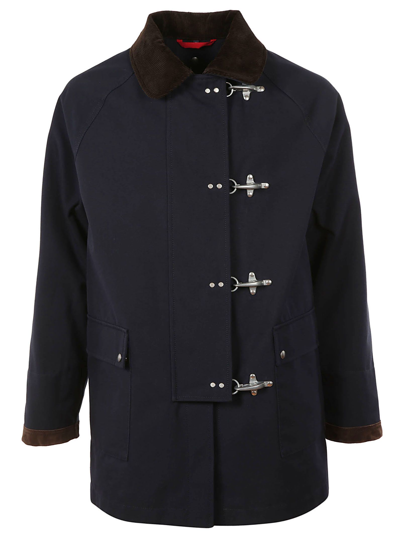 italist | Best price in the market for Fay Fay Toggle Fastening Jacket ...