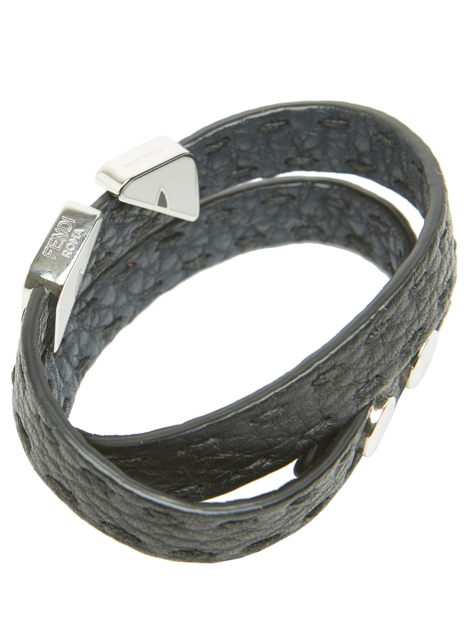 italist | Best price in the market for Fendi Fendi Bracelet - Black