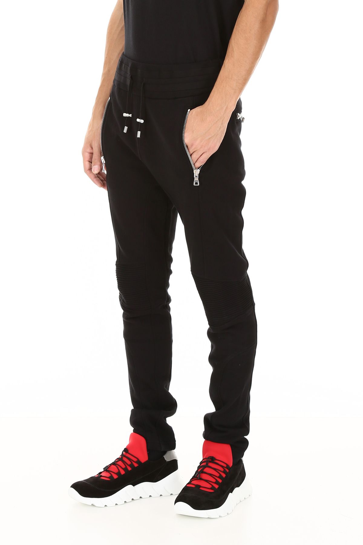 italist | Best price in the market for Balmain Balmain Joggers - BLACK ...