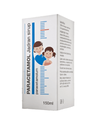 Paracetamol Jadran 120 mg/5 ml syrup