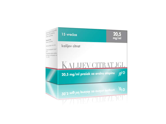 Kalijev citrat JGL 20,5 mg/ml
