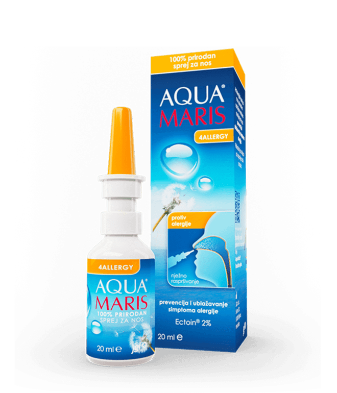 Aqua Maris 4Allergy je antialergijski sprej s Ectoinom® i morskom vodom