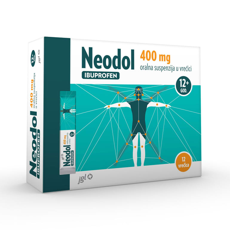 Neodol 400 mg oralna suspenzija u vrećici