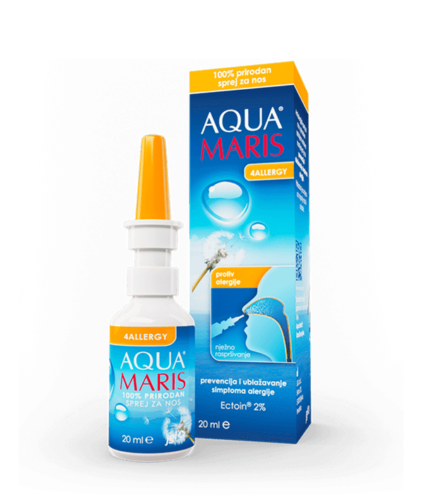 Aqua Maris 4Allergy je antialergijski sprej s Ectoinom® i morskom vodom