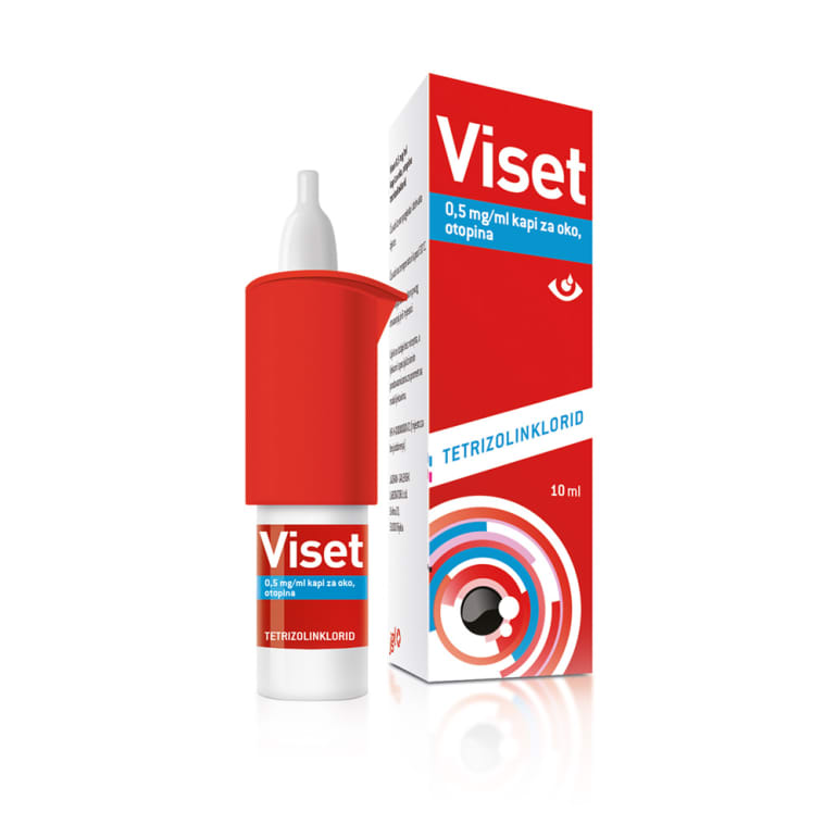 Tetryzoline eye drops