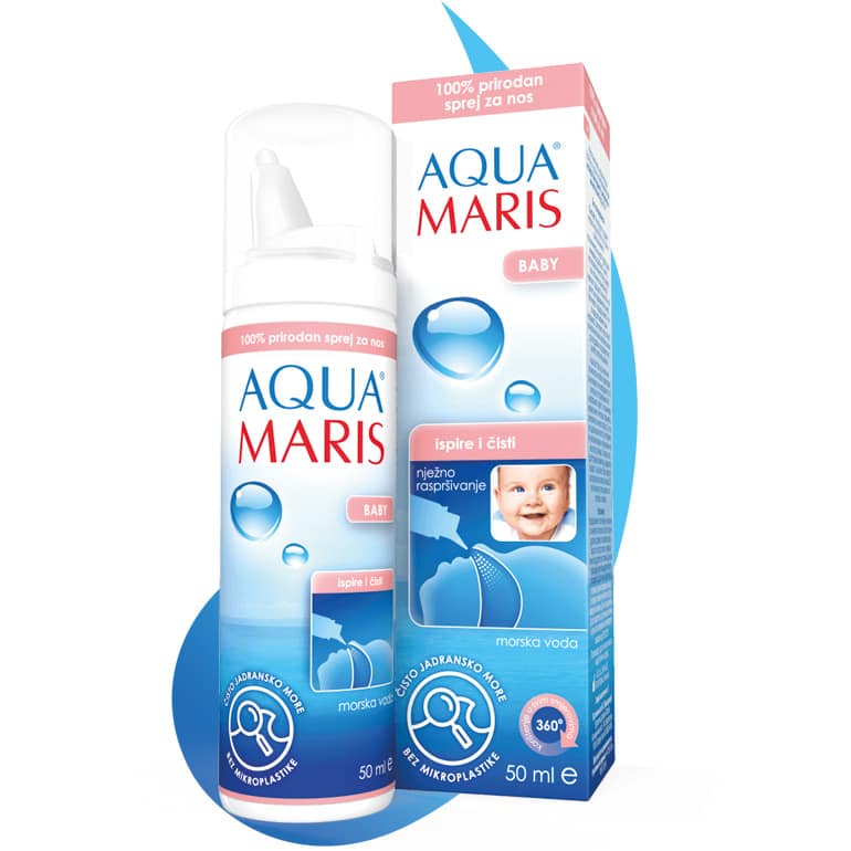 Aqua Maris Baby sprej za nos s morskom vodom