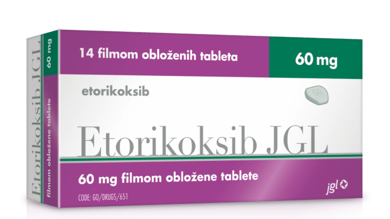 Etorikoksib JGL film coated tablets