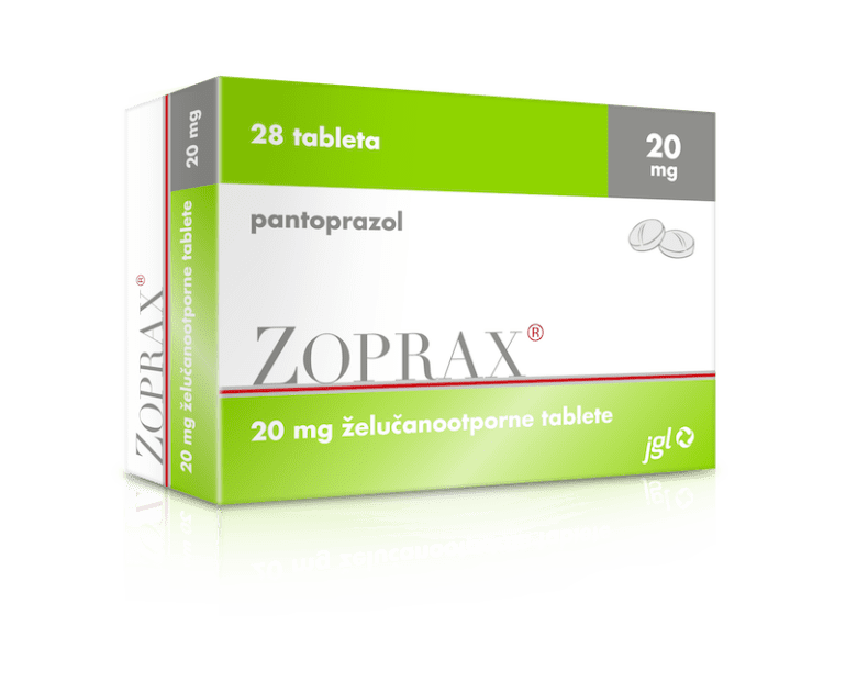 Zoprax 20 mg gastro-resistant tablets